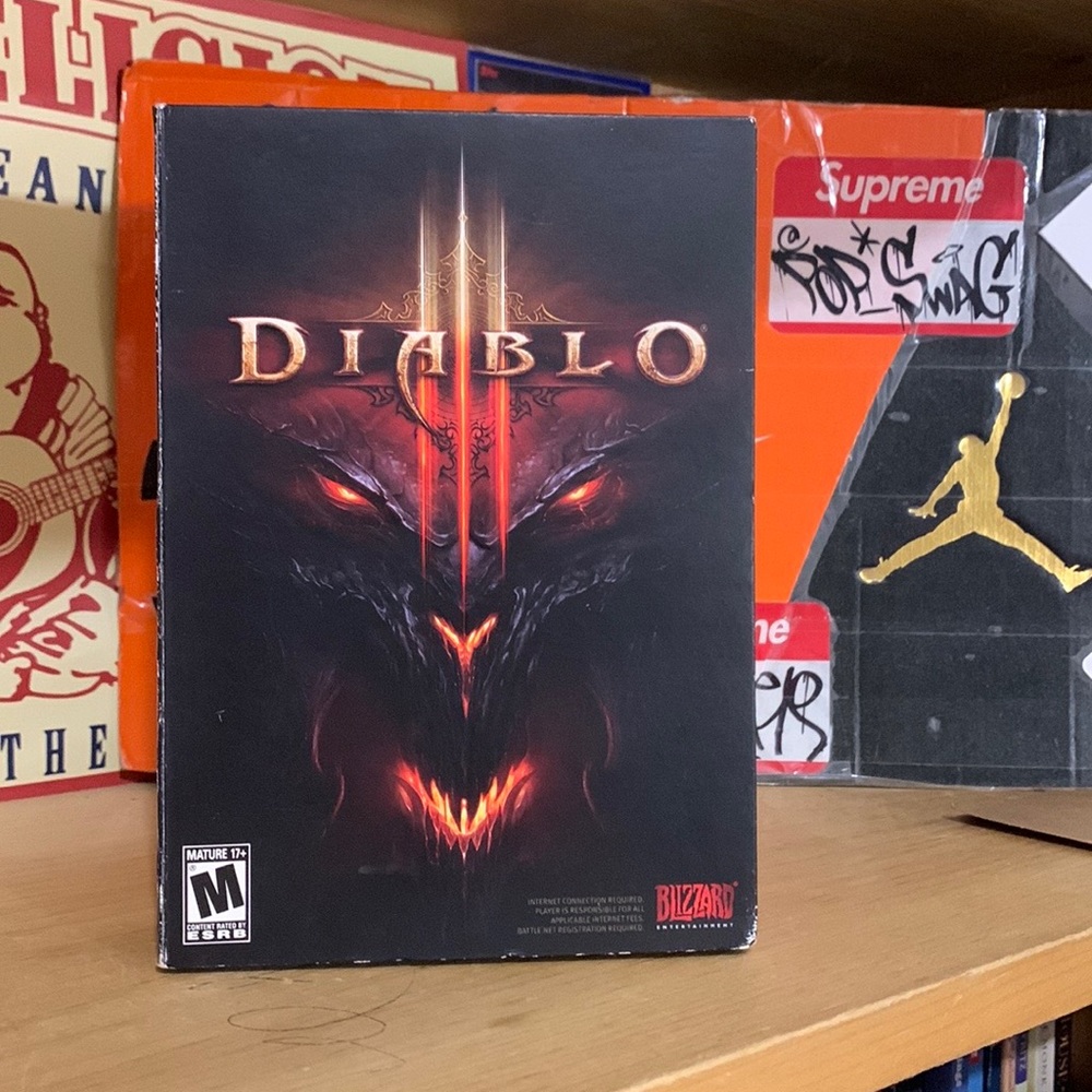 BLIZZARD-DIABLO III DVD-ROM original PC video game